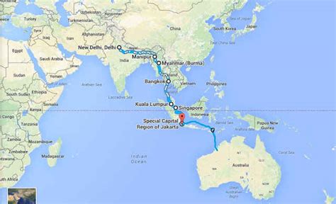 Singapore To Delhi Distance Sadi Kuwu