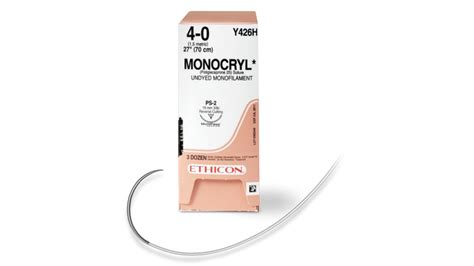 Monocryl Suture Poliglecaprone 25 Jandj Medtech