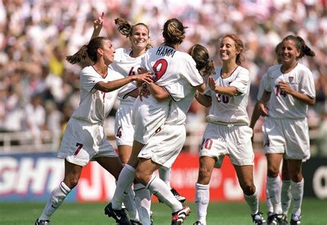 The Us Womens Soccer Team Wins Its Second World Cup In 1999 Best