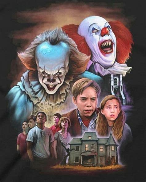 Mix Stephen King S IT X Poster Horror Movie Art Movie Collage Horror