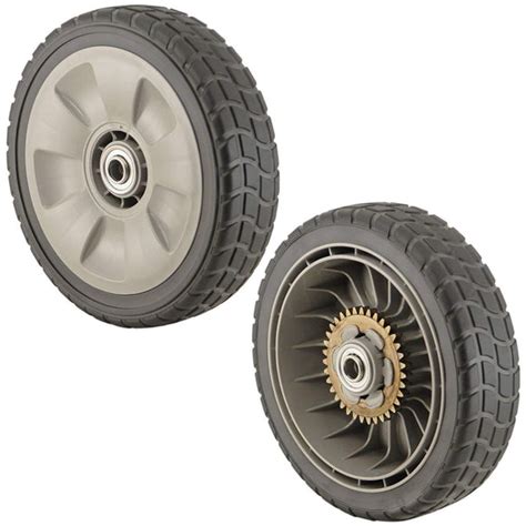 2 Pack Compatible Rear Wheel For Honda Hrr216k8 Vka Lawn Mower Tools