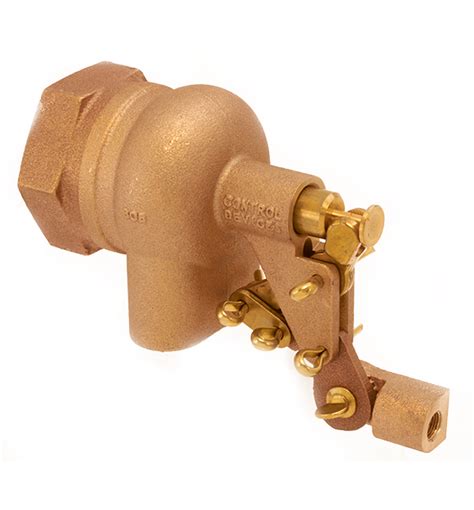 180 Gpm At 85 Psi Pressure Robert Manufacturing Rf610 Series Bob Red Brass Float Valve With