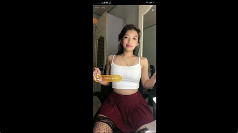 Hot Teen Schoolgirl Pinay Bigo Live Part 2 Sexy Pinay No Bra Youtube