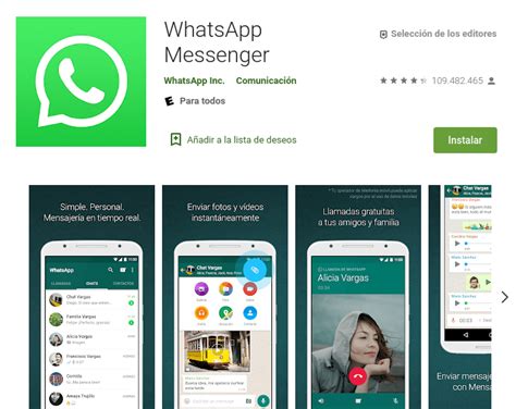 ¿cómo Descargar E Instalar Whatsapp Messenger Playstoreblog
