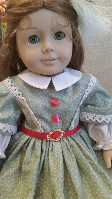 1850s Day Dress For 18 Inch Dolls Etsy 1850s Day Dress Day