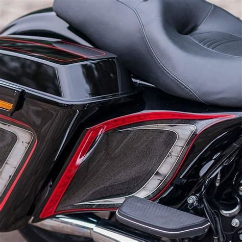 Harley Davidson Stretched Extended Side Covers 09 13 Wave Killer Custom