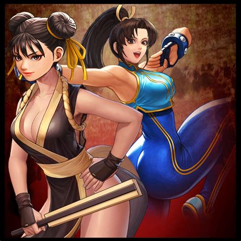 Mai And Chun Li By Mermaidjazmin On Deviantart