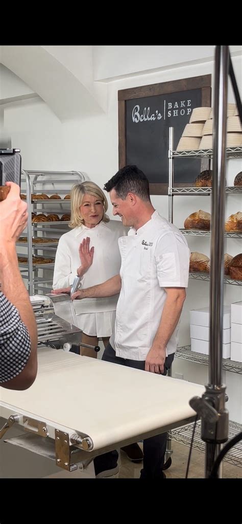 Martha Stewart Bakes Croissants In Mount Kisco Garlic Bread In Port