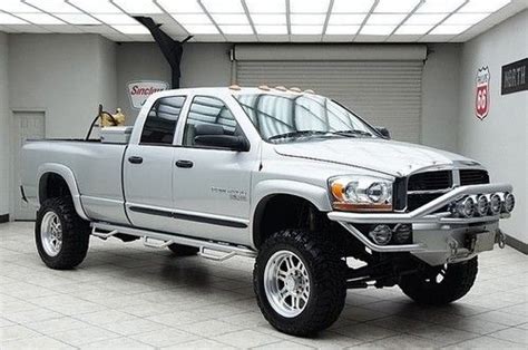 Here is a list of the available dodge/ram 1500 bed and cab combinations and bed dimensions. Purchase used 2006 Dodge Ram 2500 Diesel 4x4 LIFTED ...