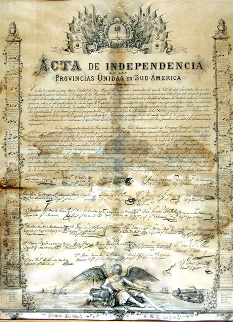 En la historia de la argentina se conoce como el período de la independencia al transcurrido entre la revolución de mayo de 1810 y la anarquía que disolvió todas las autoridades nacionales, en el año 1820. HF Comunicaciones: 9 de Julio - Día de la Independencia ...