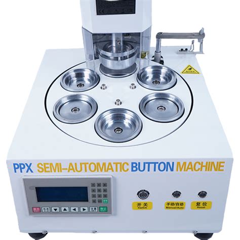 Ppx Electric Automatic Button Making Machinehigh Speed High Volume