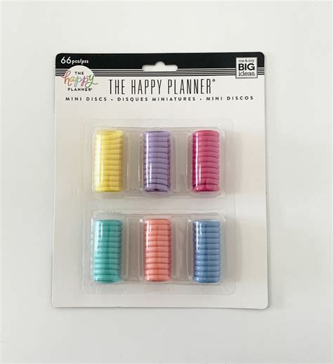 Kit Discos Pequenos Mini Discs Value Pack The Happy Planner