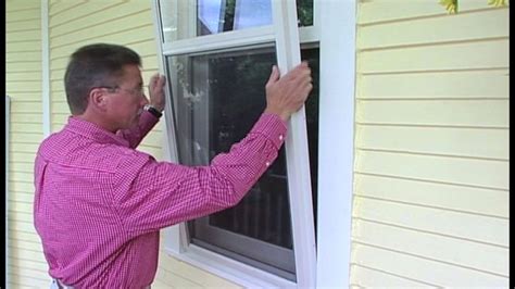 How To Install A Storm Window Youtube