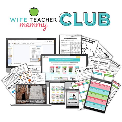 Wife Teacher Mommy Club Invite Page Updated Design Wife Teacher Mommy