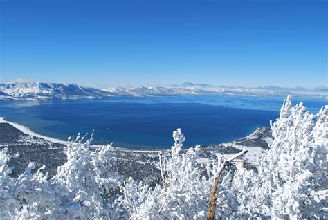 As Snow Falls At Lake Tahoe The Landing Resort And Spa
