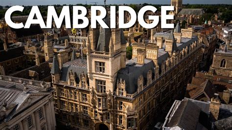 Cambridge Virtual Tour Cambridge Drone Youtube