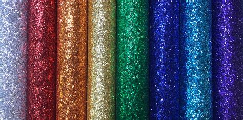 Rainbow Chunky Glitter Solids