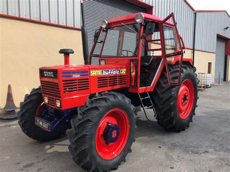 1977 Same Buffalo 130 Diesel Tractor Reg No 77 Mn 6007 This Tractor