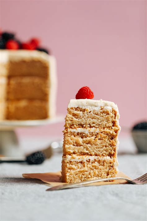 1 Bowl Vegan Gluten Free Vanilla Cake Minimalist Baker Recipes