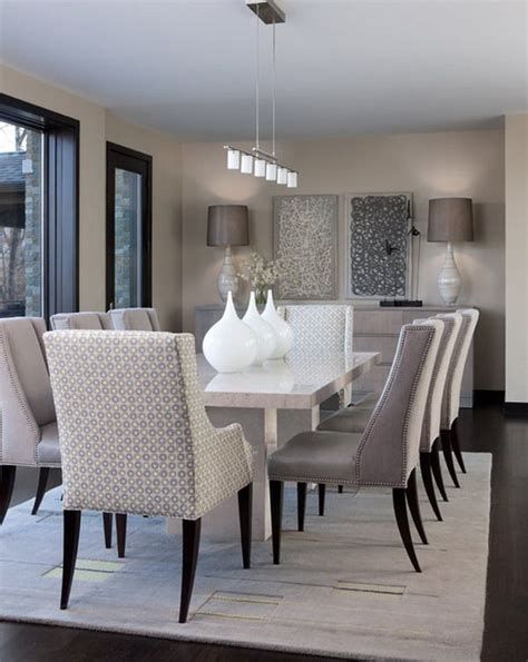 Adding big holiday style to a tiny breakfast nook. Beautiful Dining Room | Modern dining room, Dining room ...