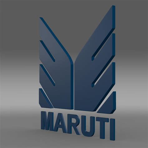 Maruti Logo 3d Model Max Obj 3ds Fbx C4d Lwo Lw Lws
