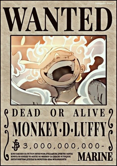 Post Wano Luffy Nika Luffy Bounty Monkey D Luffy Marine Fiction