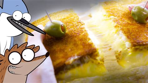 How To Make A Grilled Cheese Deluxe From Regular Show Feast Of