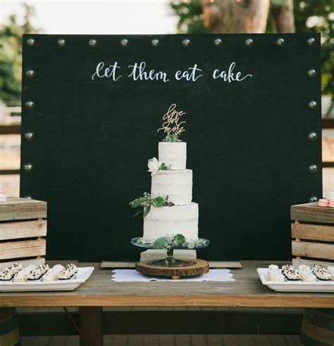 Make Your Cake Stand Out With Its Own Backdrop Wedding Cake Dark Sweet