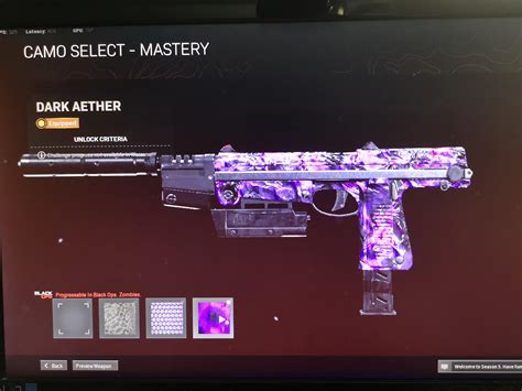 Finally Dark Aether Camo In Warzone Rcoldwarzombies