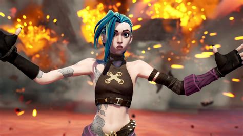 Jinx From League Of Legends Is Making Her Way To Fortnite To Celebrate
