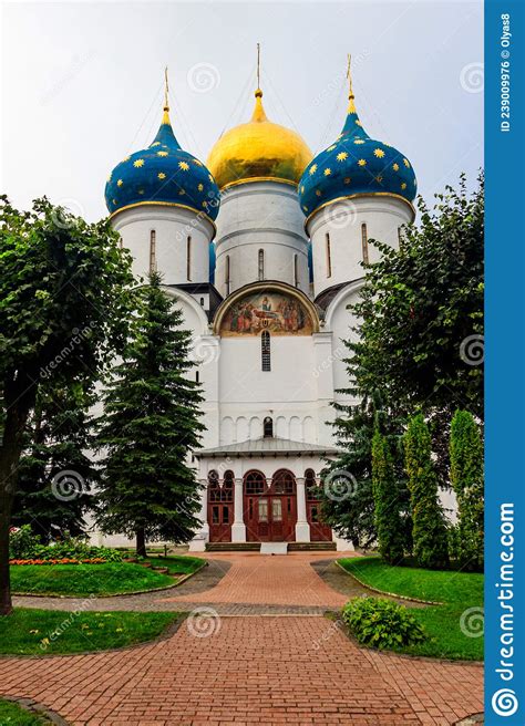 Assumption Cathedral Of Trinity Lavra Of St Sergius In Sergiev Posad