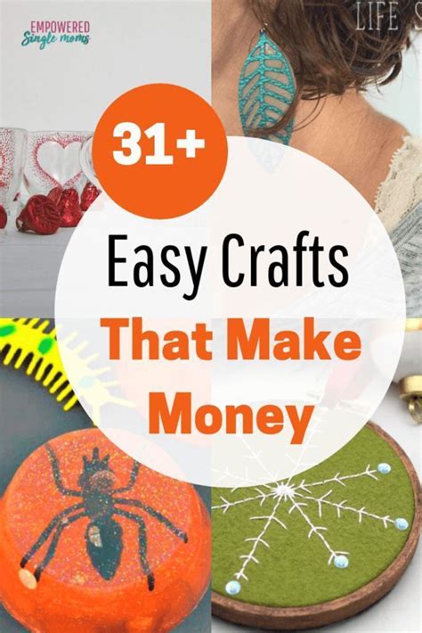 31 Easy Crafts That Make Money In 2020 With Images Easy Crafts