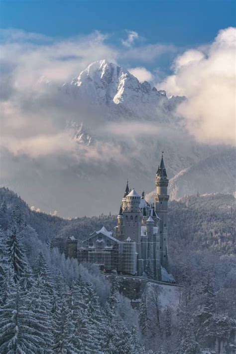 A Winter Fairytale In Germany Germany Castles Castle Beautiful Castles