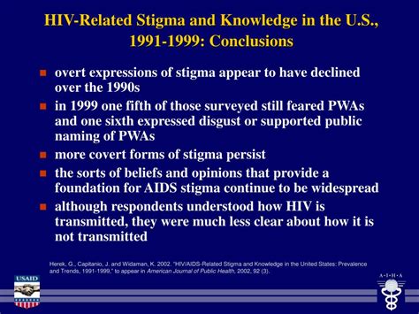 Ppt Hivaids And Stigma Powerpoint Presentation Free Download Id