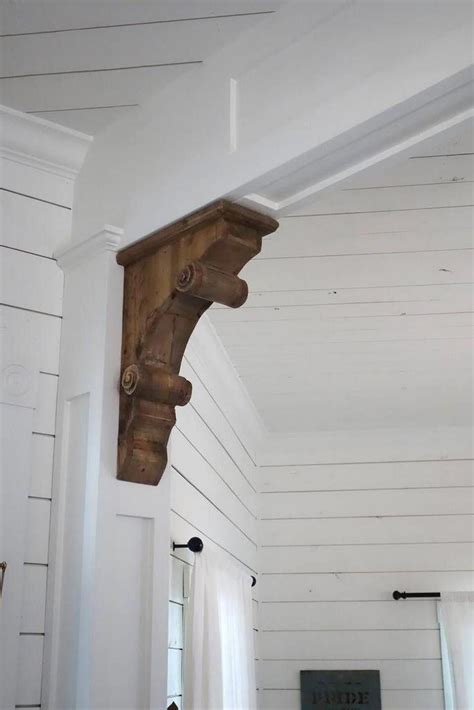Antique Corbels Are One Of The Many Special Design Details Throughout