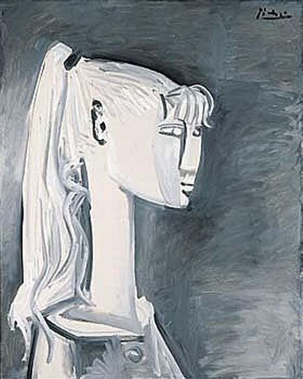 Pablo Picasso — Portrait Of Sylvette David 13 1954