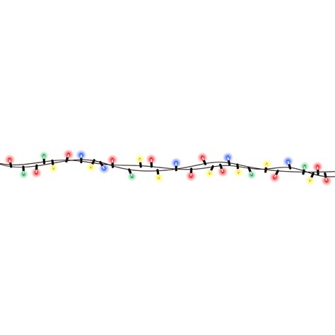 Christmas Light String Vector Design Images Neon String Combination