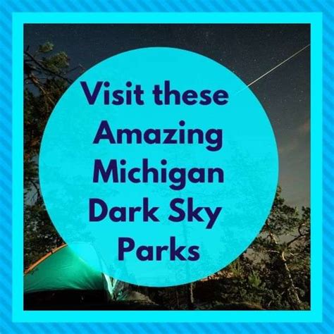 Find A Dark Sky Park Michigan Spectacular Stargazing Spots My