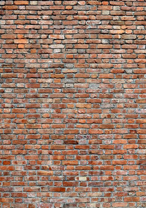 Red Brick Wall Texture Portrait Brick Wall Texture Brick Wall Red