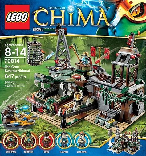 Lego Legends Of Chima Croc Swamp Hideout