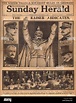 1918 Sunday Herald portada presentación la abdicación del Emperador ...