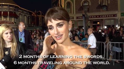 penélope cruz pirates of the caribbean on stranger tides interview in español youtube