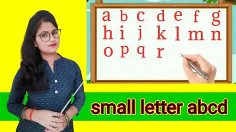 Small Letter Abcd How To Write Abcd How To Write Abcd Kids Video