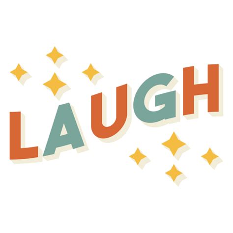 The Word Laugh Png