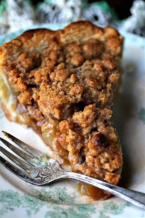 Making pie crust from scratch can be hard at first. Grandma's Dutch Apple Pie with Crumble Topping | Recipe ...