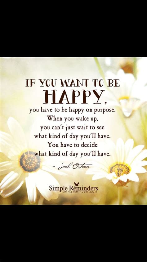 Be Happy Joel Osteen Quotes Inspirational Quotes Words