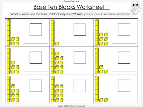 Place Value Blocks With 3 Digit Number Worksheets Library