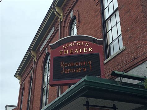 Lincoln Theater Announces Reopening The Lincoln County News