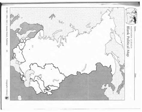 Northern Eurasia Political Map Countries Quiz
