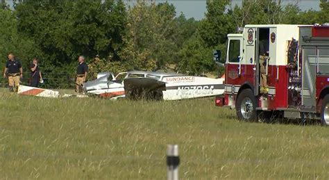 Two Injured After Plane Crash In Nw Oklahoma City